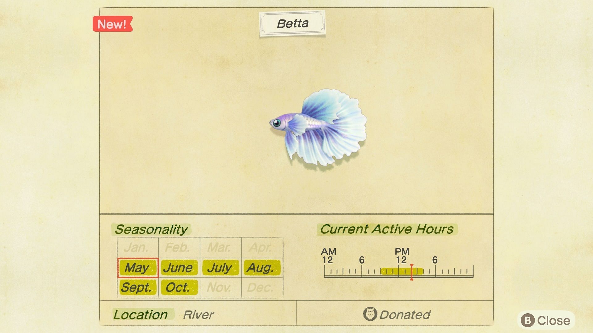 The Betta fish will be arriving in the Southern Hemisphere in November. (Image via Nintendo)