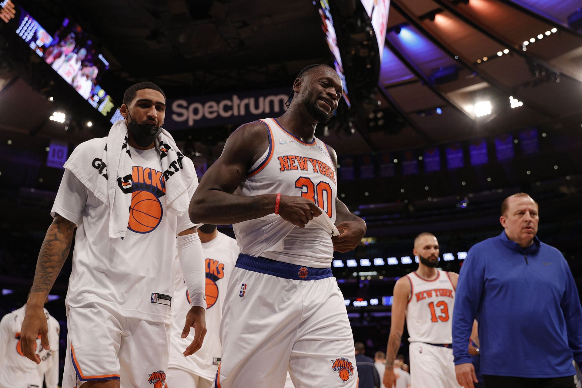 The New York Knicks walk away with a win against the Indiana Pacers