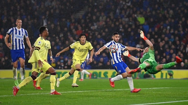 Brighton&#039;s wastefulness in front of goal cost them a victory against Arsenal.