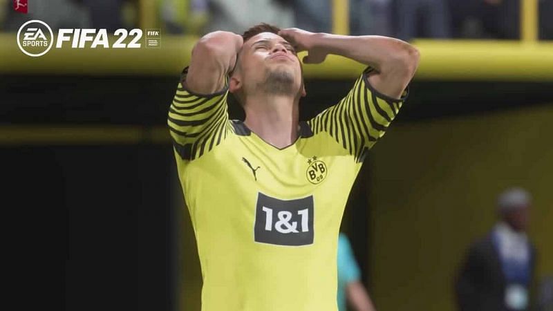 FIFA 22 is not perfect, as was expected (Image via EA Sports - FIFA 22)