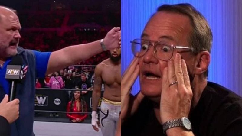 AEW star Arn Anderson and wrestling veteran Jim Cornette