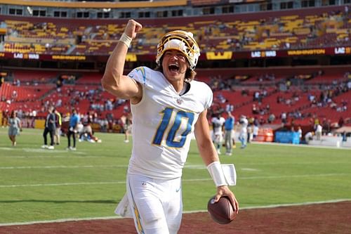 Los Angeles Chargers quarterback Justin Herbert