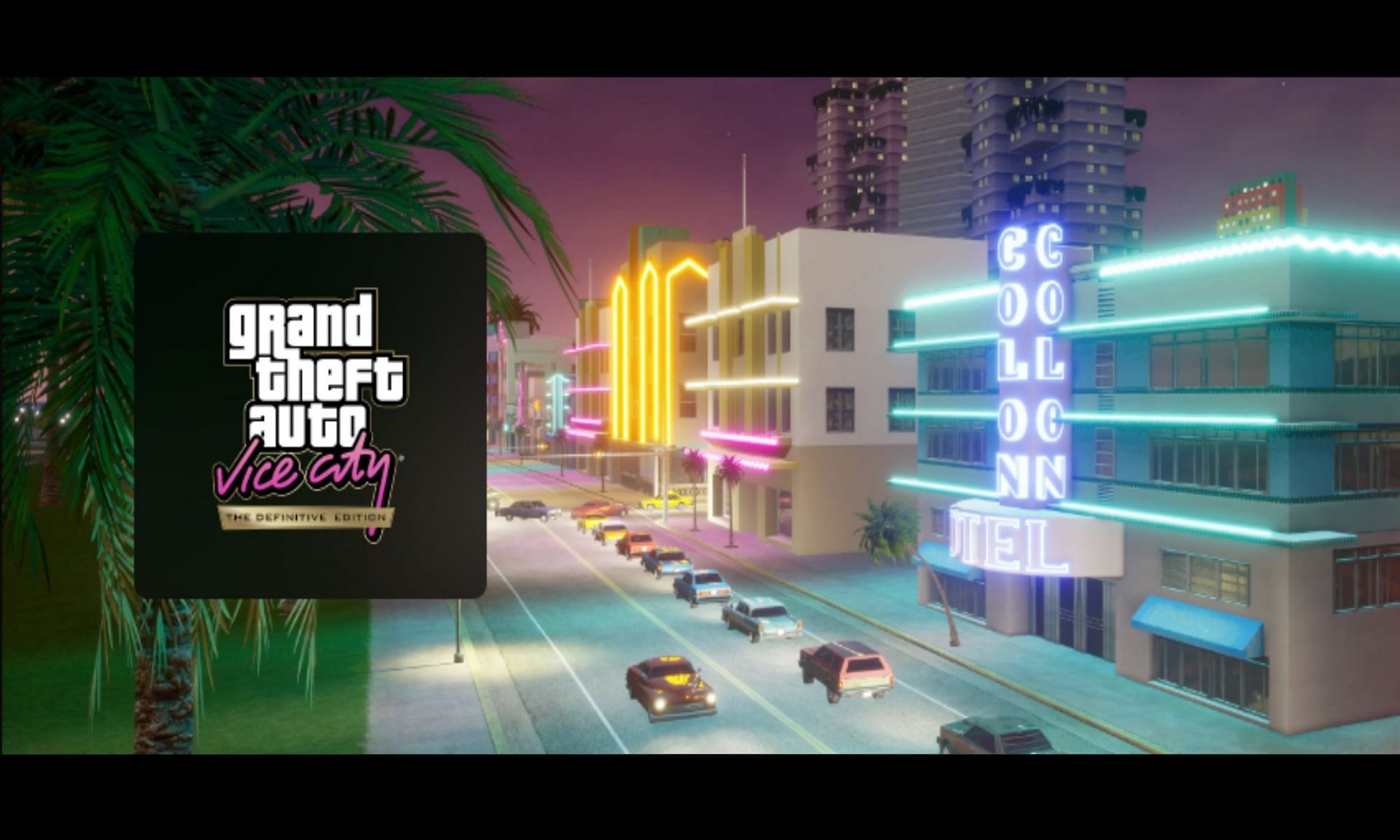 Vice City is more vibrant in GTA The Trilogy Definitive Edition (Image via Rockstar Games)