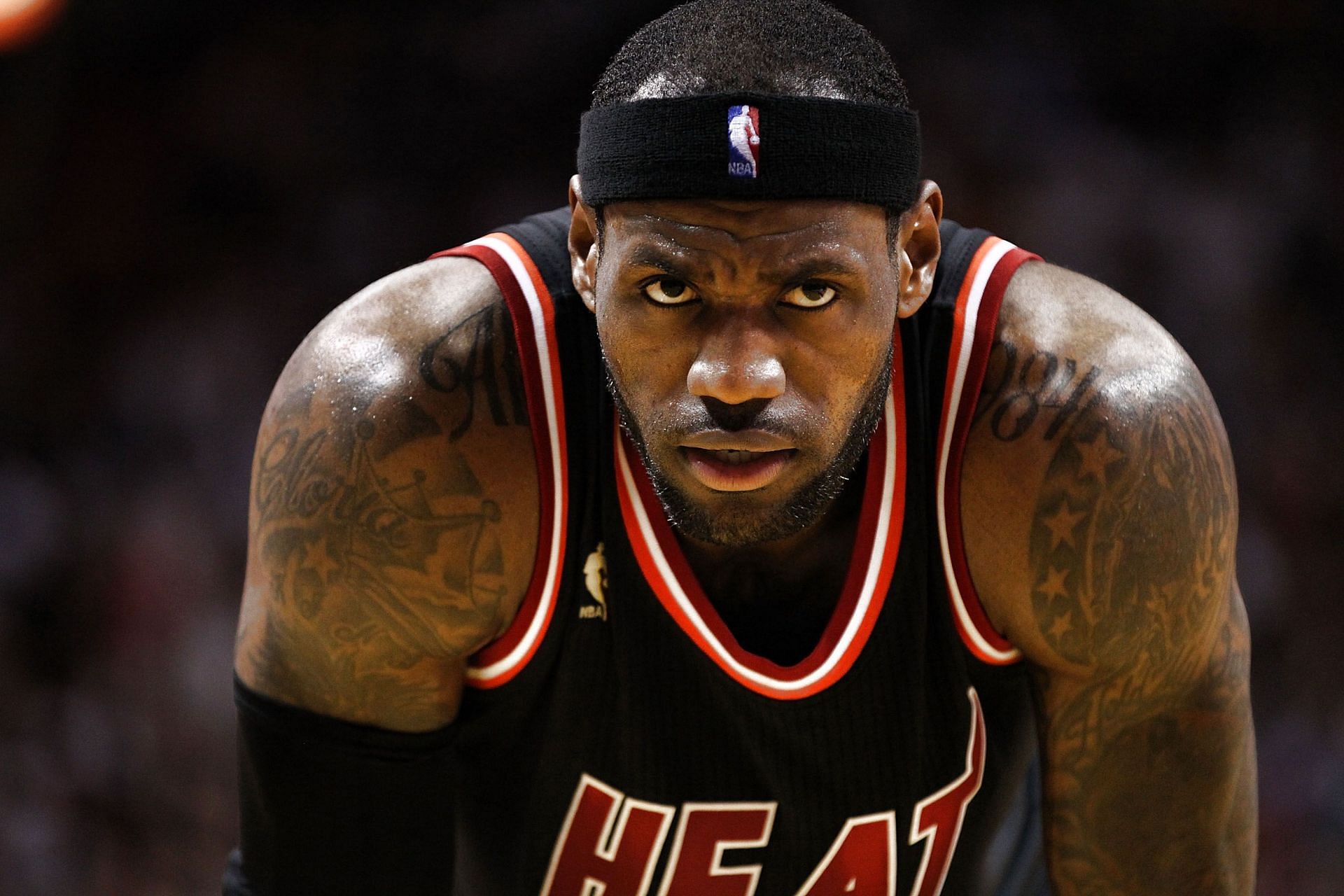 Although it was the final year in Miami, LeBron James still showed his dominance on the court