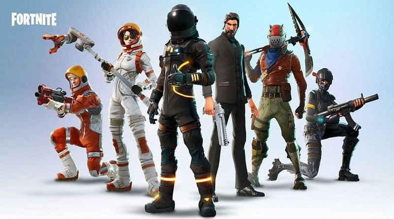 Chapter 1 Season 3 Battle Pass skins. (Image via Epic Games)