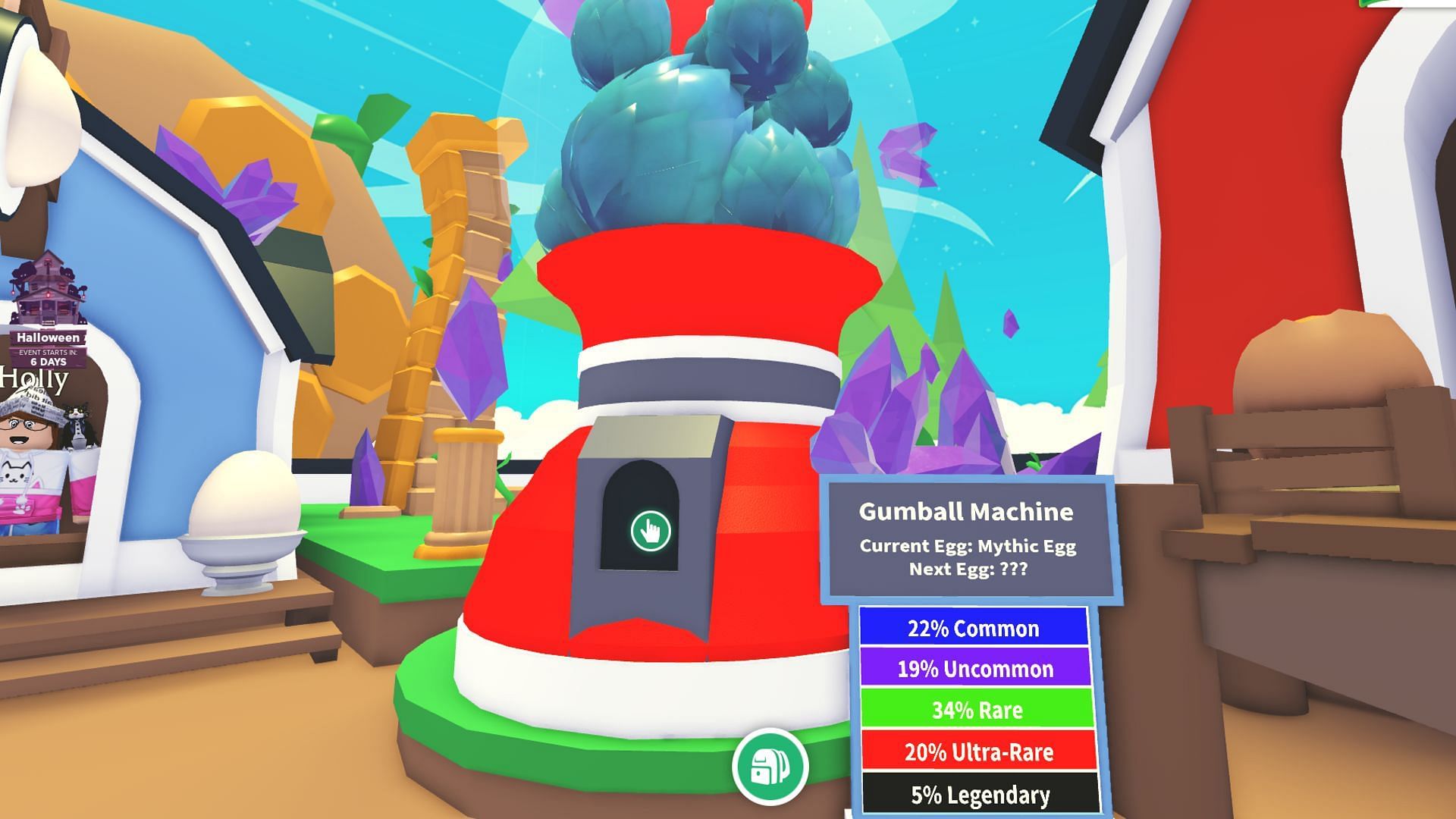 Mythic Eggs cost 750 Bucks, a small price to pay. (Image via Roblox)