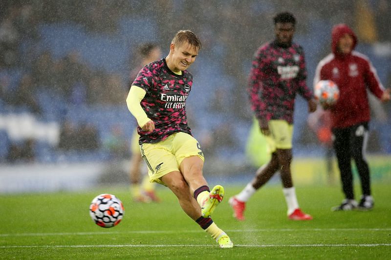 Martin Odegaard has bagged one goal and one assist for Arsenal this season