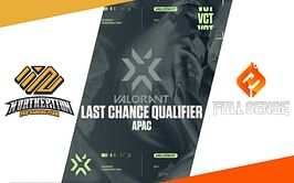 Northeption vs Full Sense, Valorant Champions Tour APAC Last Chance Qualifier Grand Finals: Predictions, head-to-head, livestream details, and more