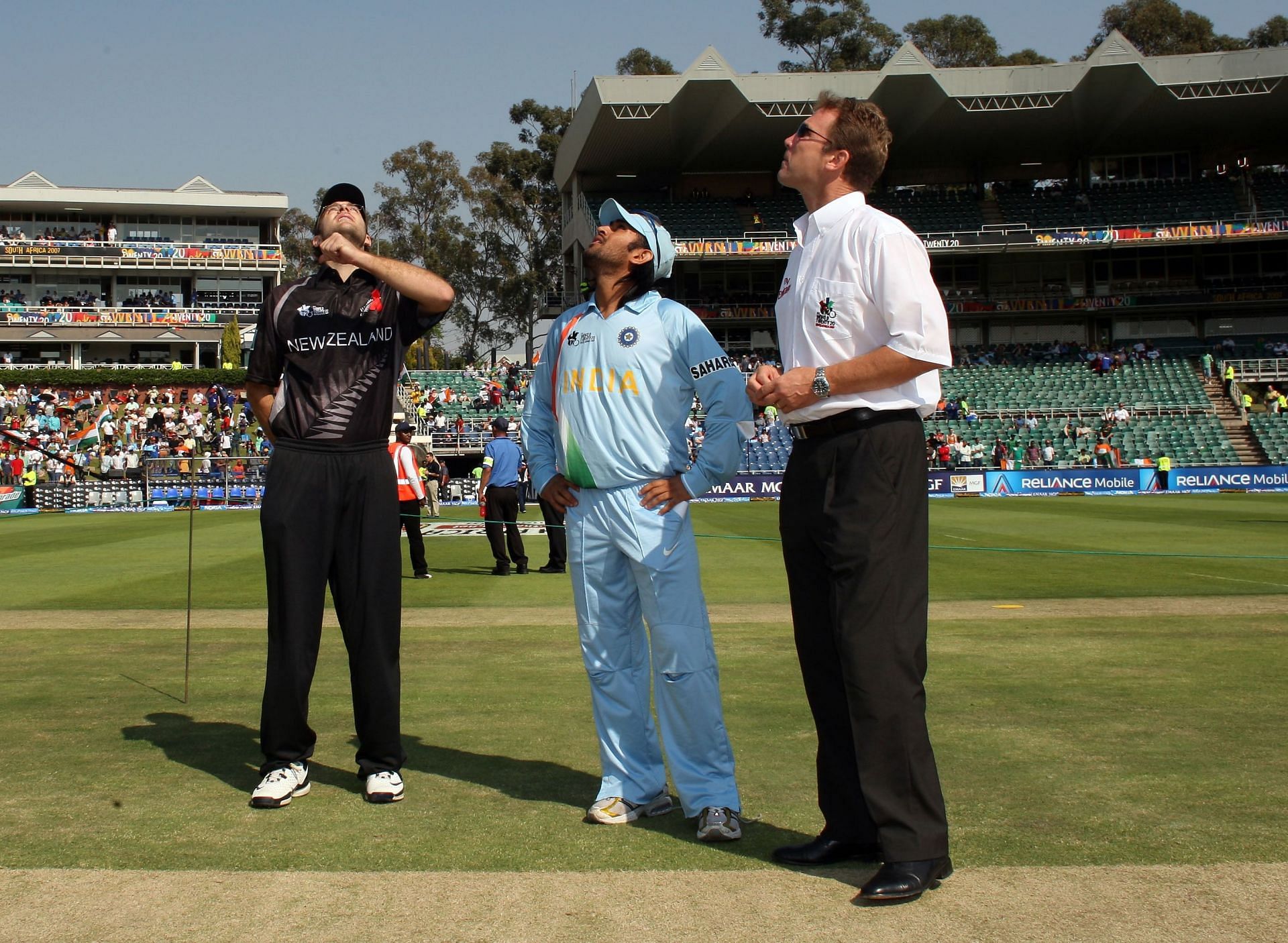 New Zealand were the first team to defeat India in an ICC T20 World Cup match