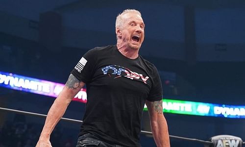 Diamond Dallas Page during an AEW segment