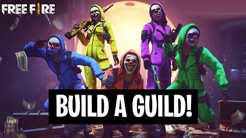 Players can build their guilds in Free Fire (Image via Sportskeeda)