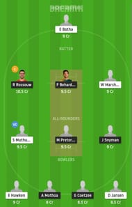 KTS vs NWD Dream11 Fantasy Suggestion #1