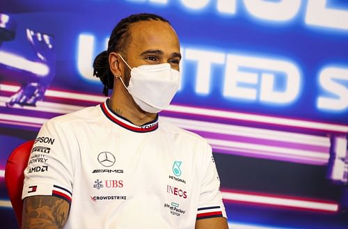 Lewis Hamilton at F1 Grand Prix of USA