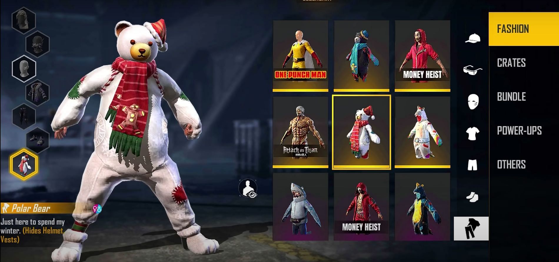 Polar Bear skin (Image via Total Gaming; YouTube)