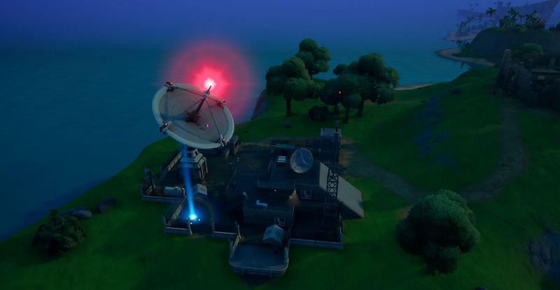 Fortnite Satellite Station forms one of the most underrated landing spots (Image via Epic Games)