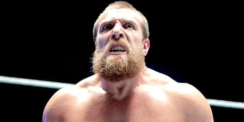 AEW star Bryan Danielson looking Angry