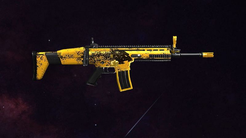 This gun skin can be obtained from the weapon loot crate (Image via Free Fire)