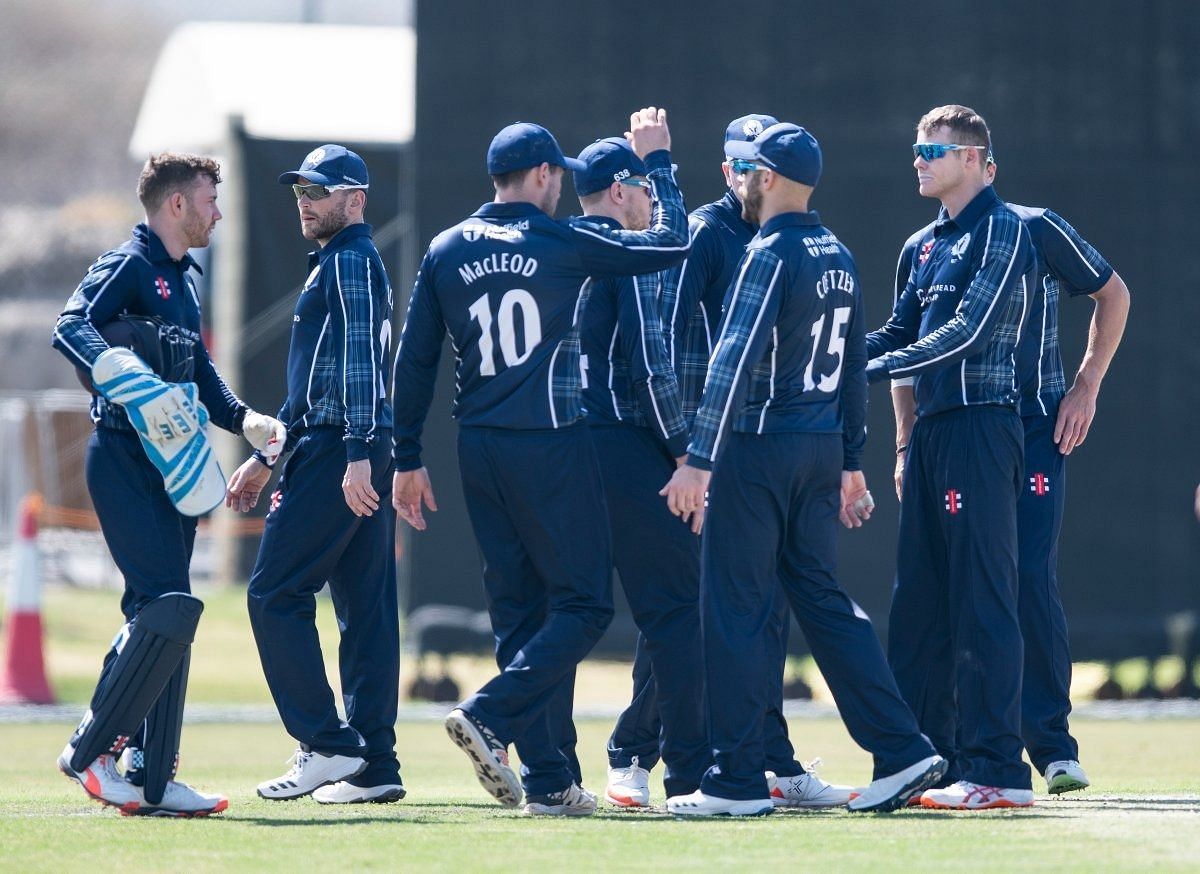 The Scotland Cricket Team (Image courtesy: ICC)