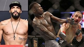 "He thinks he's like a God" - UFC middleweight Bruno Silva on why he admires Robert Whittaker but not Israel Adesanya