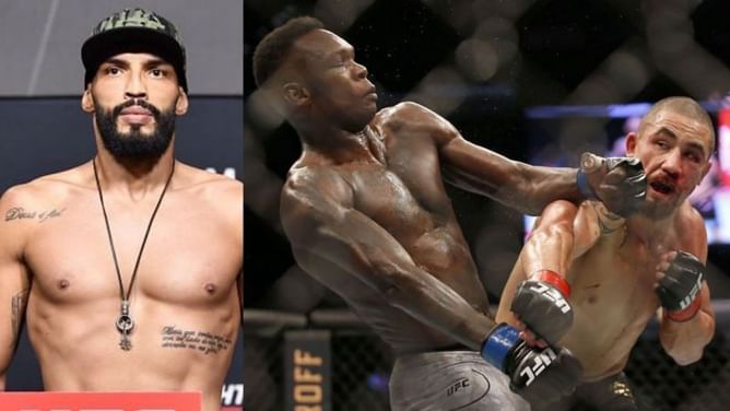 "He thinks he's like a God" - UFC middleweight Bruno Silva on why he admires Robert Whittaker but not Israel Adesanya