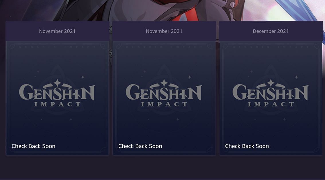 PSA: Genshin Impact Loot is Back on  Prime Gaming - Prima Games