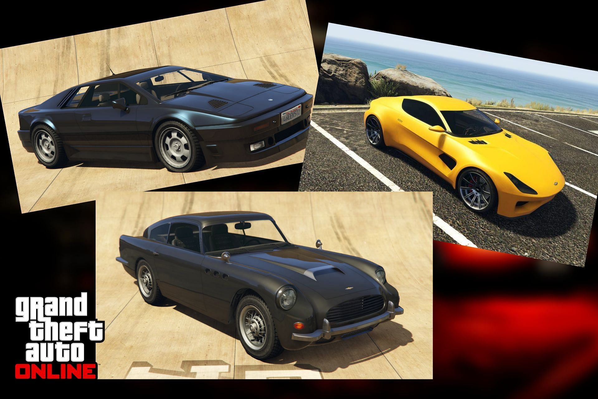 James Bond Aston Martin&#039;s in GTA Online (Image via Sportskeeda)