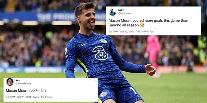 Twitter explodes as Mason Mount hat-trick seals 7-0 win for Chelsea against Norwich