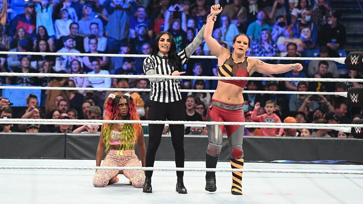 Sonya Deville was the special guest referee