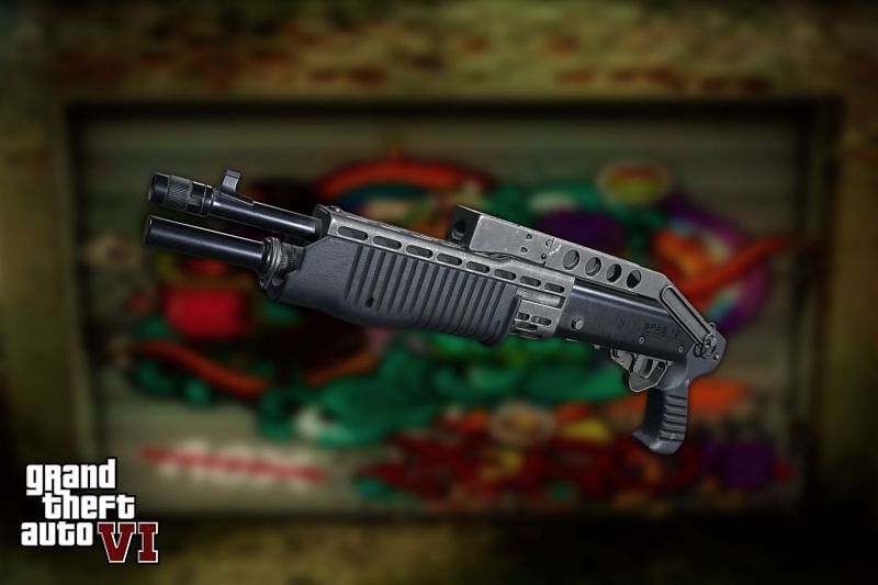 The Combat Shotgun (Image via Rockstar Games and edited by Sportskeeda)