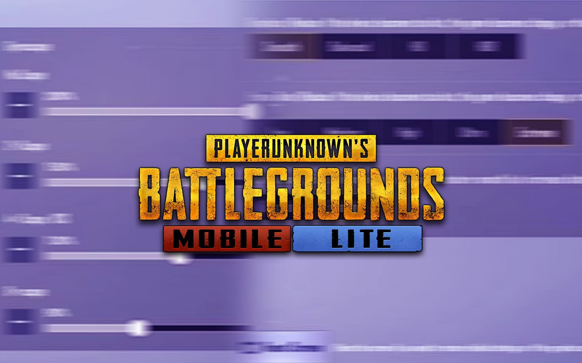 PUBG Mobile Lite sensitivity and graphics settings for smooth gameplay (Image via Krafton)