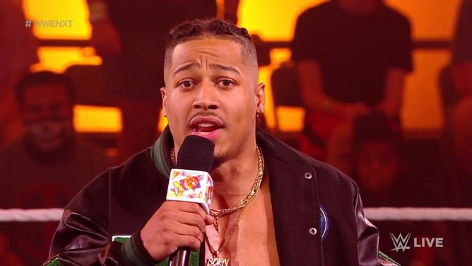 Former NXT Champion lays out a challenge to Carmelo Hayes