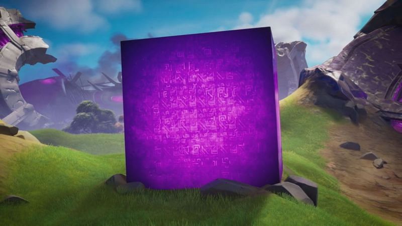 Crash sites began getting corrupted by the cubes from the beginning of Season 8 (Image via Epic Games)