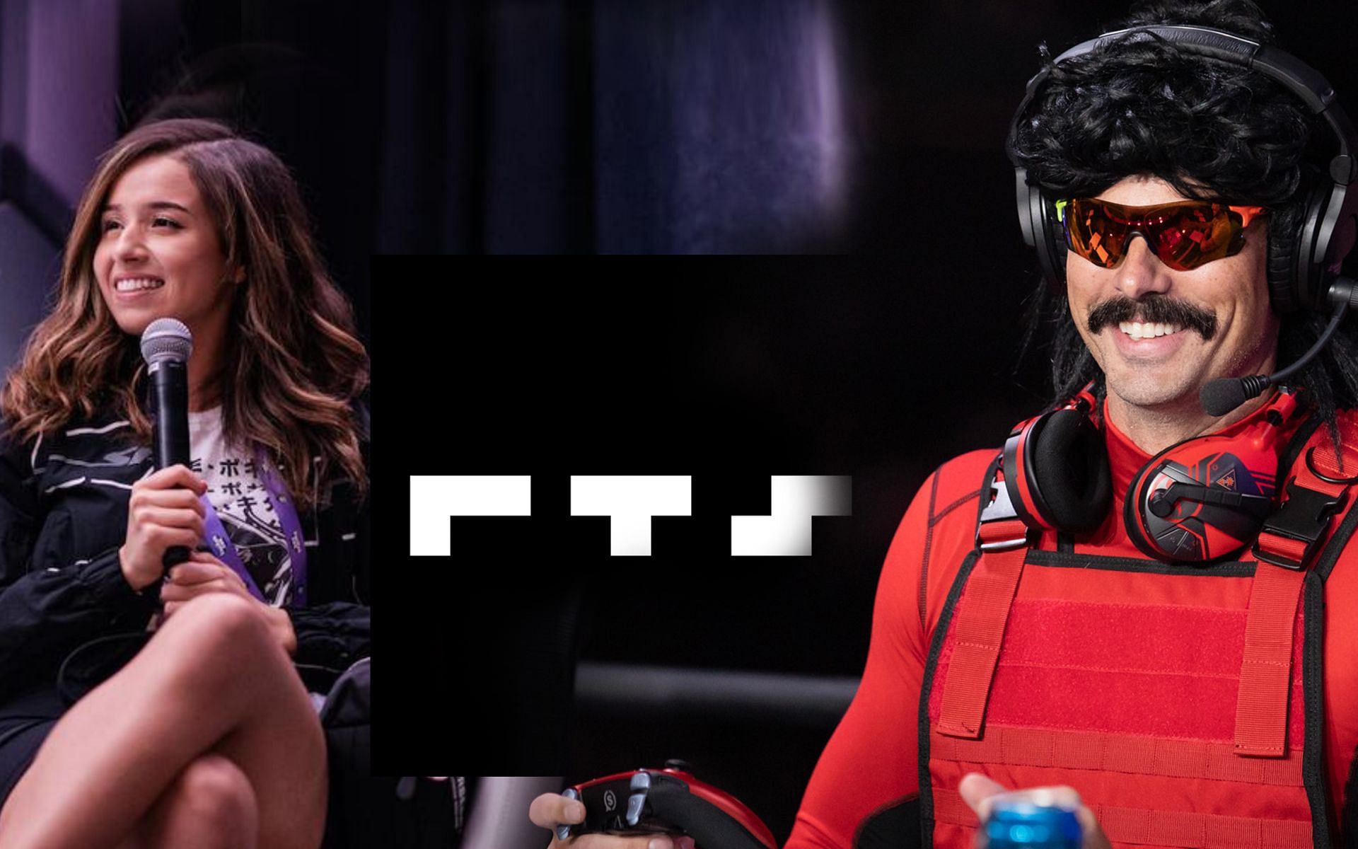 Dr DisRespect shows his support towards Pokimane&#039;s new talent agency, RTS (Image via Sportskeeda)