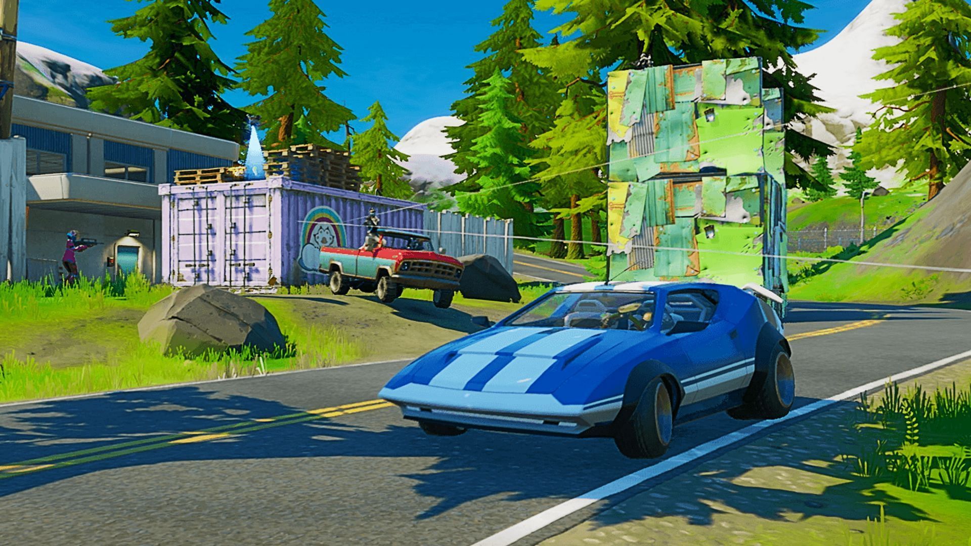 Over-powered car feature added in Fortnite secretly (Image via Epic Games)