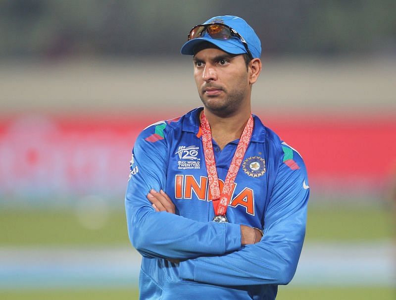 Yuvraj Singh during ICC T20 World Cup 2014