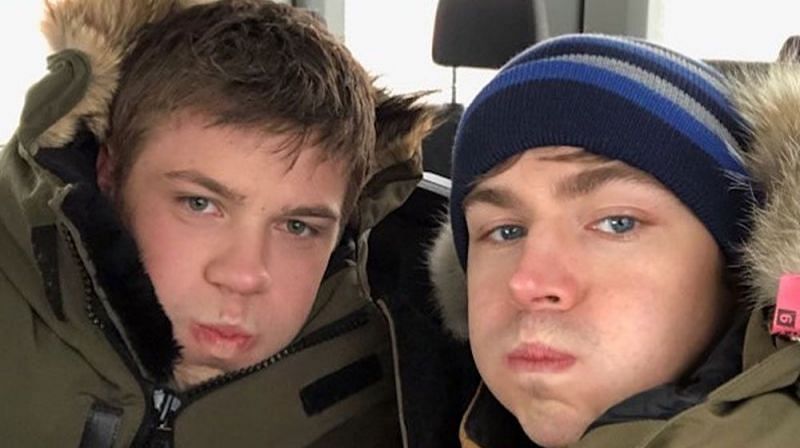 Miles Heizer and Connor Jessup (Image via connorwjessup/ Instagram)