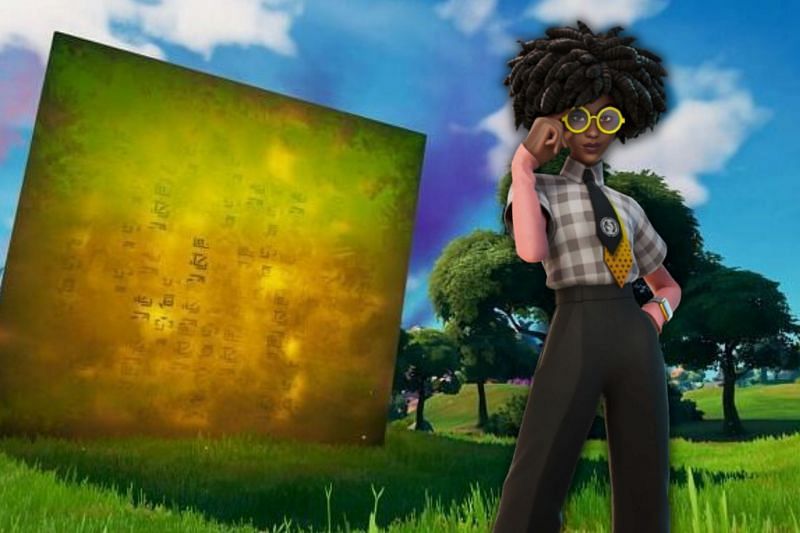 Dr. Slone has been hit hard by the Queen Cube as the fight to save the island from the mysterious objects continues in Fortnite Season 8 (Image via Sportskeeda)