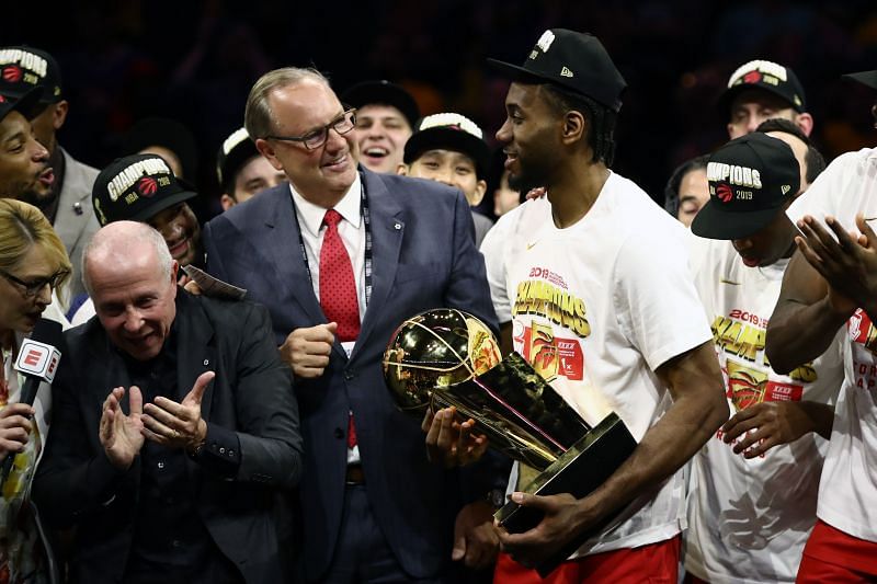 Kawhi Leonard won his second NBA championship with the Toronto Raptors in 2019.