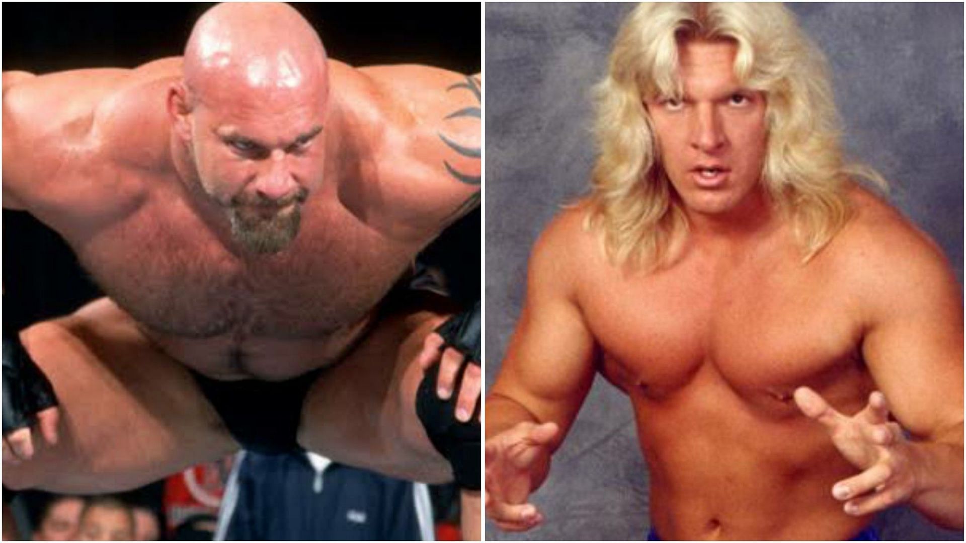 Former WCW stars Triple H and Goldberg went on to win world championships in WWE.