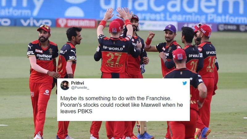 Twitter reacts as RCB beats PBKS by six runs