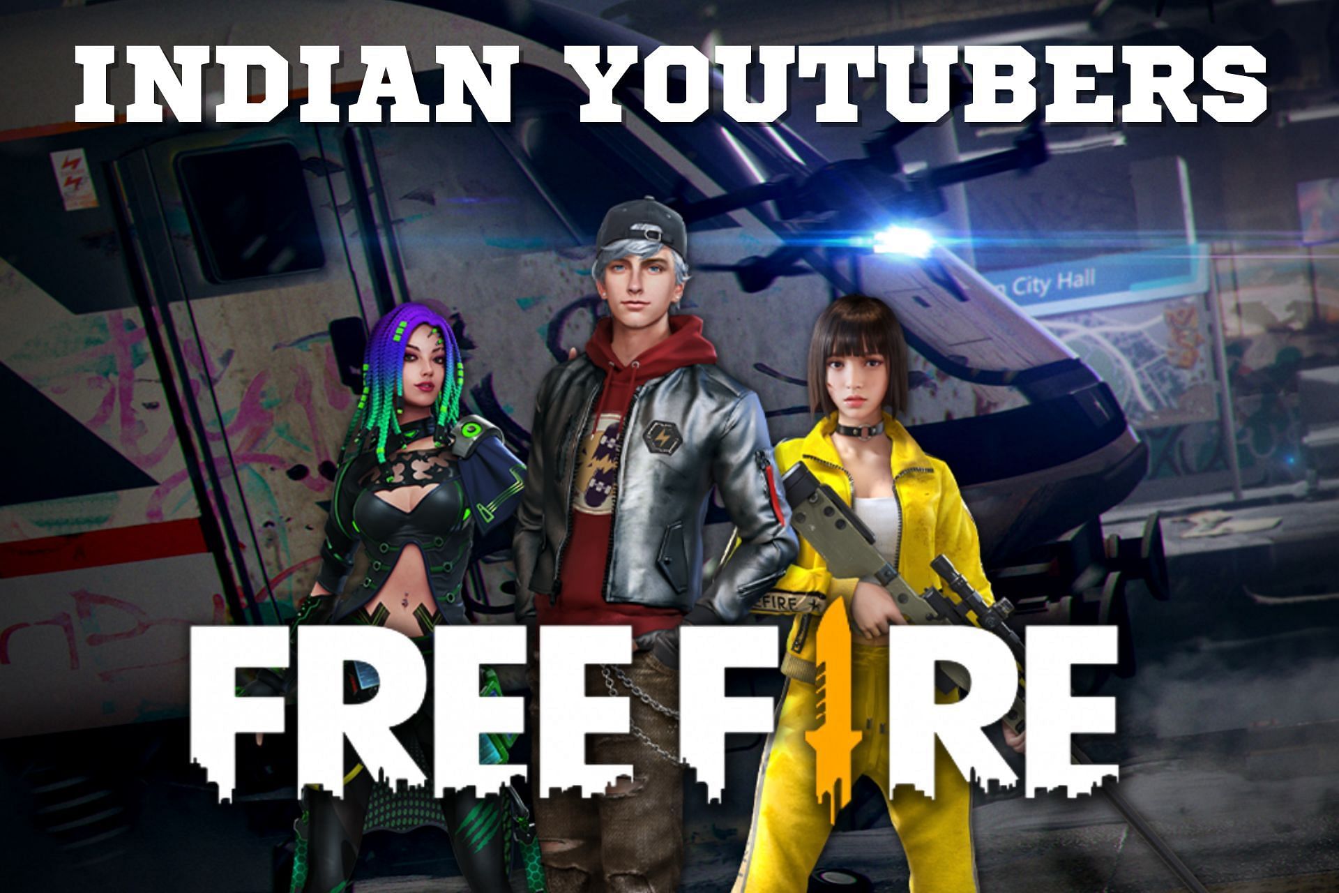 Free Fire has its fair share of talented Indian YouTubers (Image via Sportskeeda)