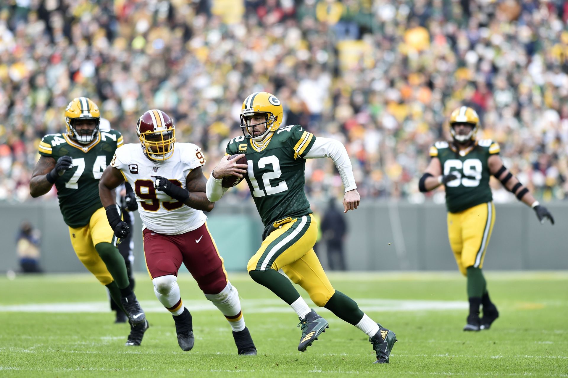 Green Bay Packers QB Aaron Rodgers