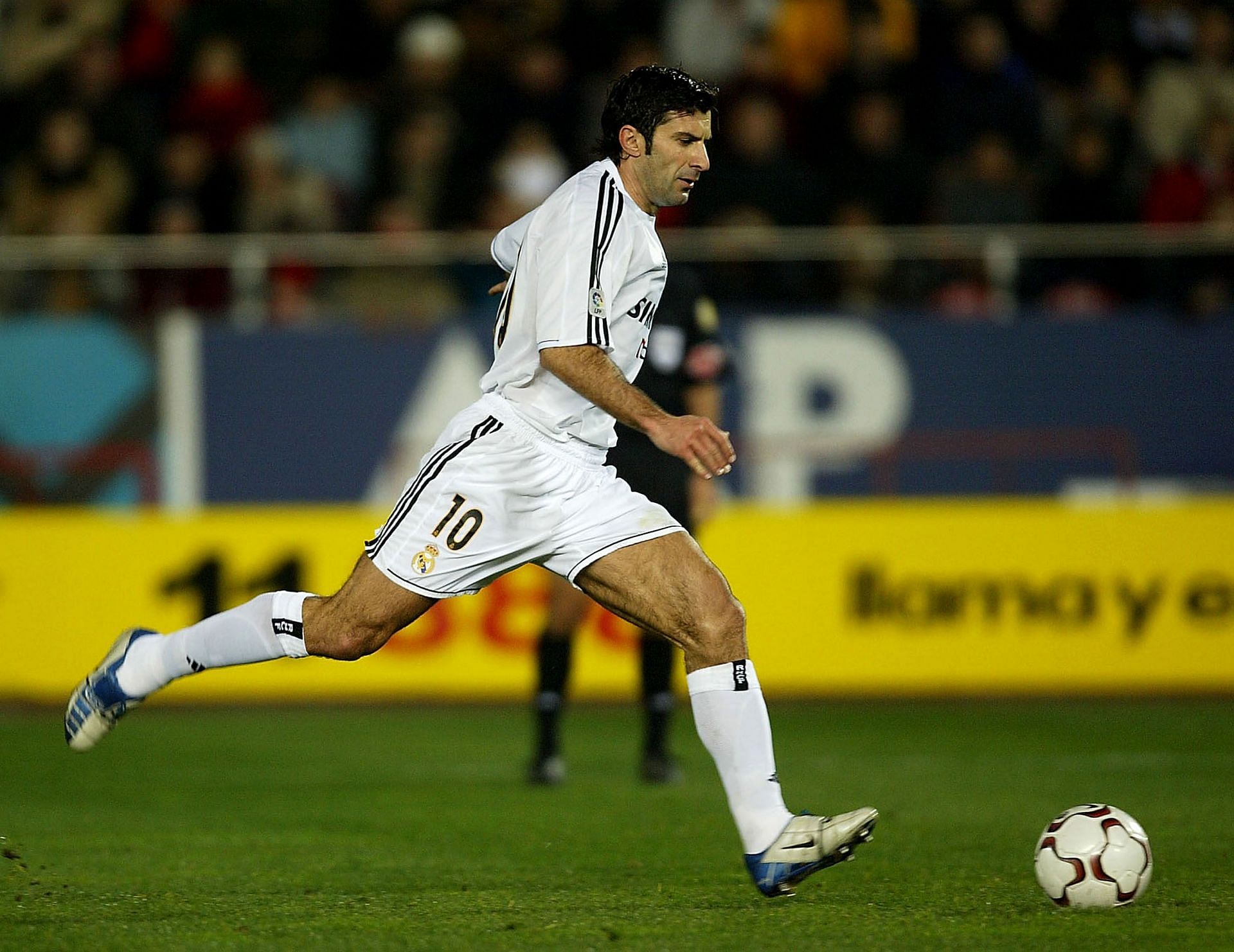 Luis Figo in RCD Mallorca v Real Madrid