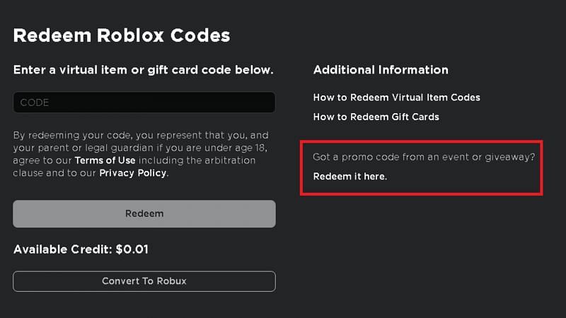 HOW TO ENTER PROMO CODES ON A MOBILE DEVICE IN ROBLOX 