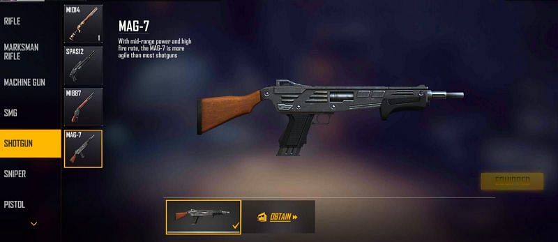 MAG-7 (Image via Free Fire MAX)