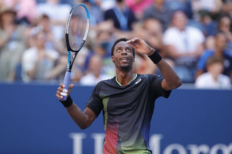 Gael Monfils at the 2021 US Open.