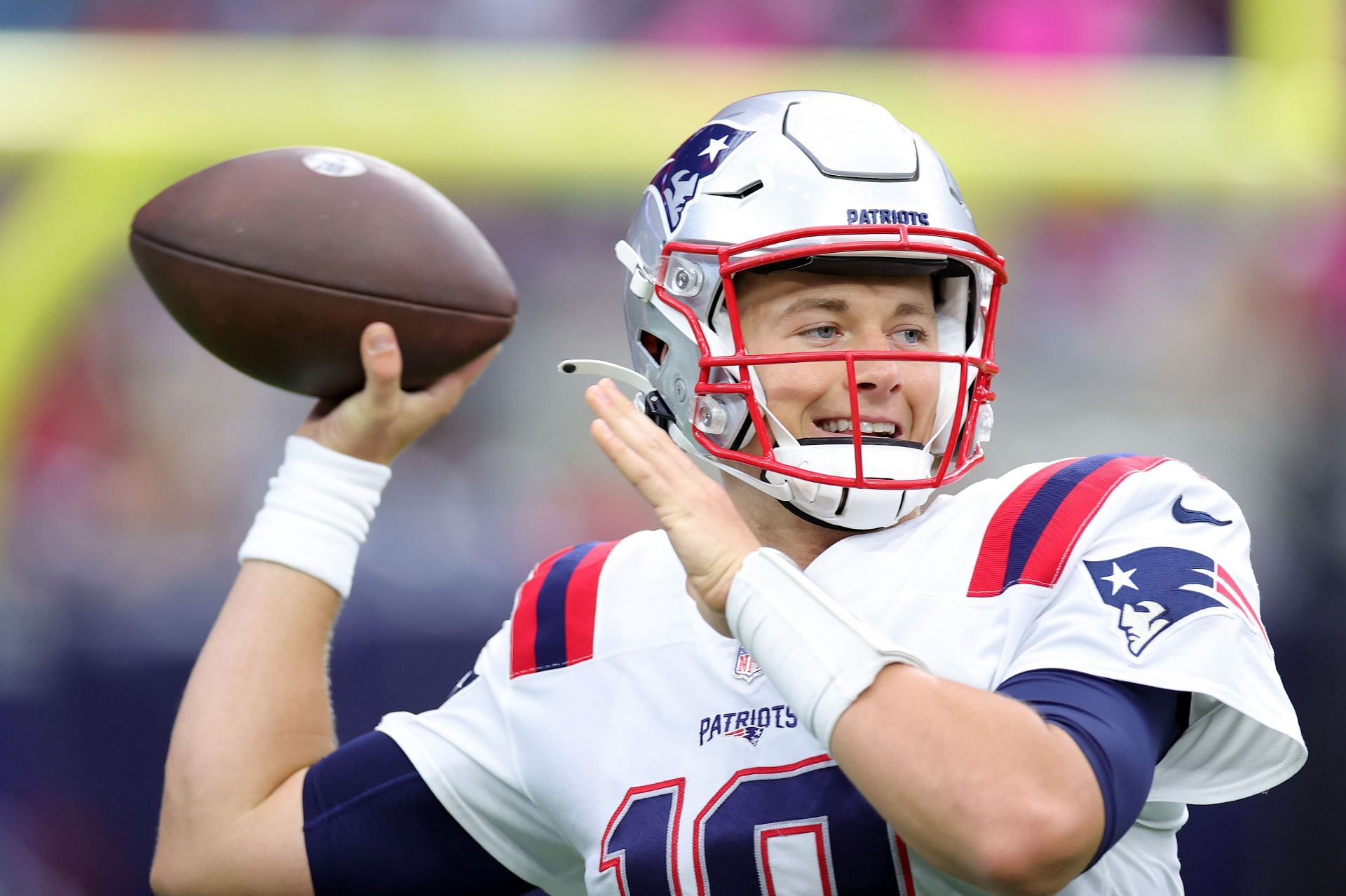 New England Patriots rookie quarterback Mac Jones