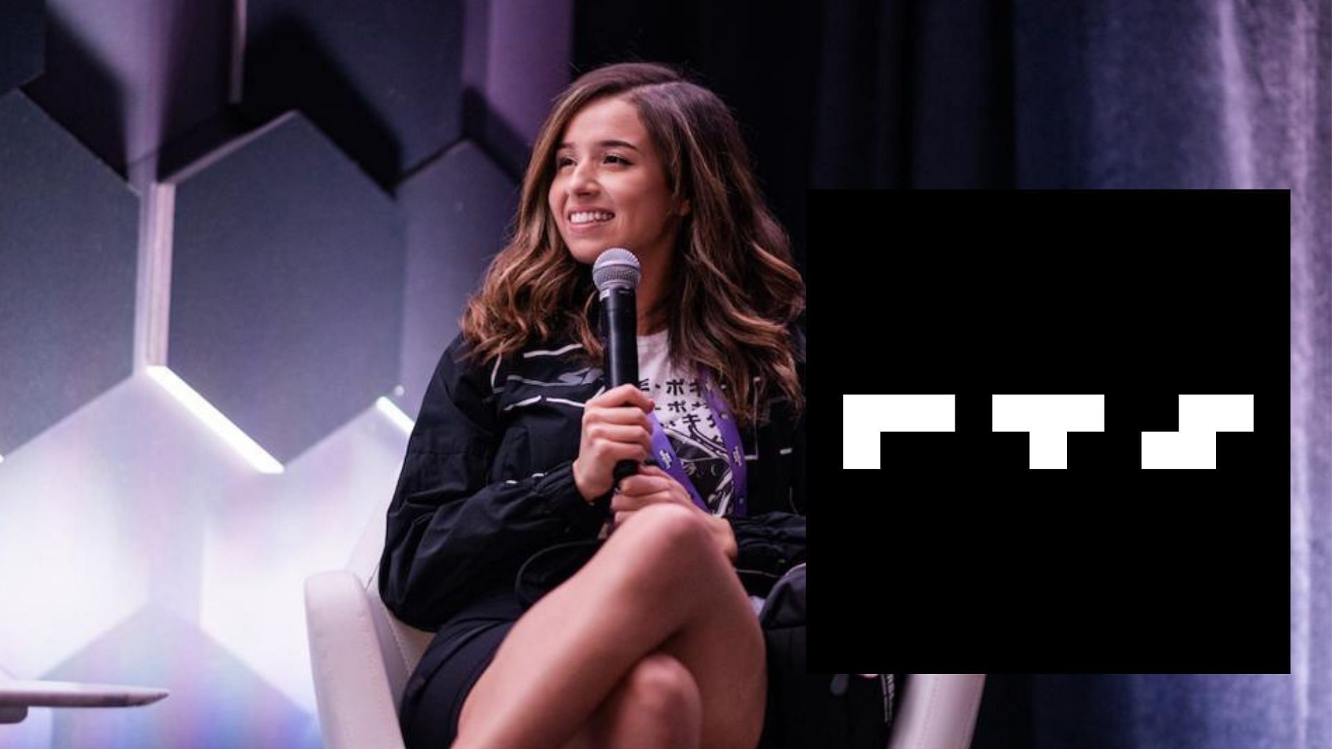 Pokimane&#039;s latest business venture, RTS (Image via Sportskeeda)