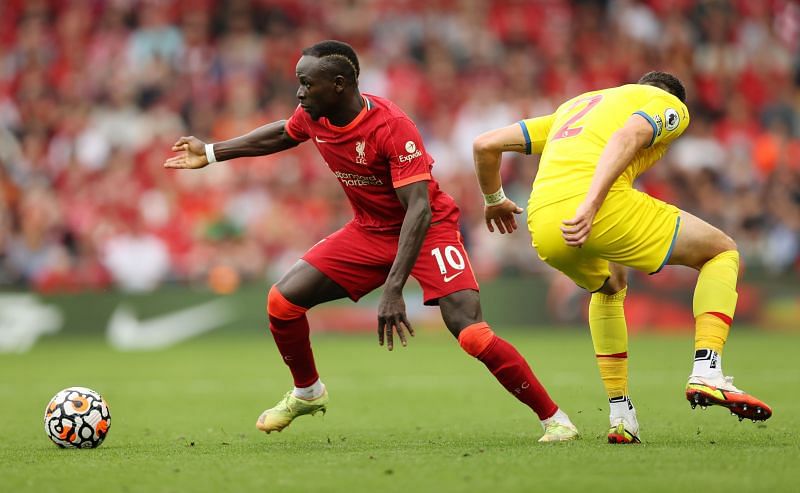 Sadio Mane has scored three goals this season in the Premier League.