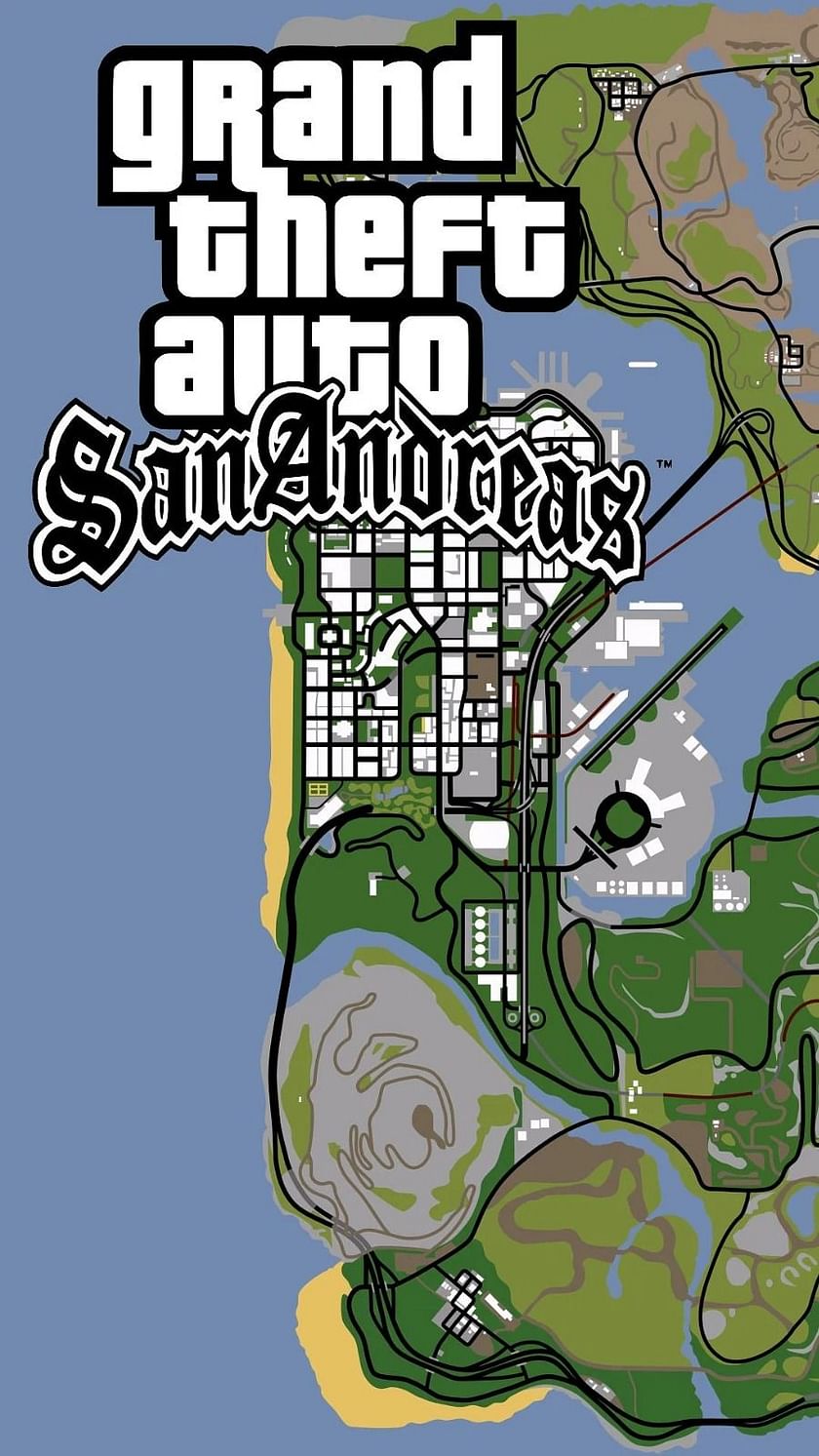 gta san andreas map of girlfriends